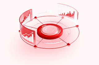 Kluisterdom dashboard waarop handelssignalen en transactieprestaties worden getoond